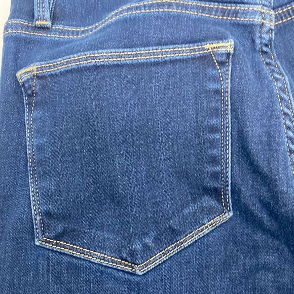 Frame Women's High Rise Le High Straight Raw Edge Denim Jeans Blue Size 27 - Picture 11 of 16